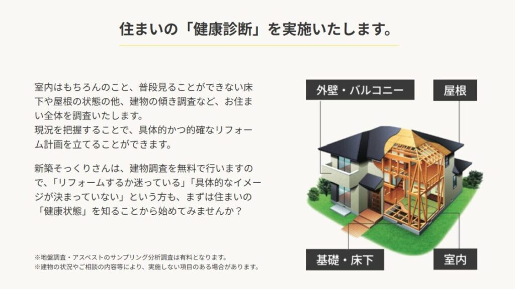 新築そっくりさん公式サイトの建物保証