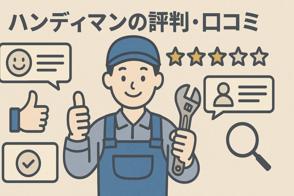 【価格が高い？】ハンディマンの評判・口コミを徹底調査！