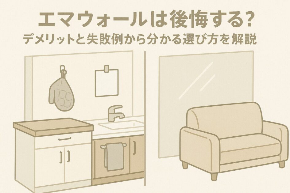エマウォールは後悔する?デメリットと失敗例から分かる選び方を解説