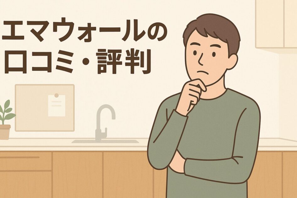 エマウォールは後悔する?デメリットと失敗例から分かる選び方を解説
